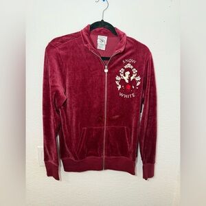 Disney Maroon Cotton Blend Top